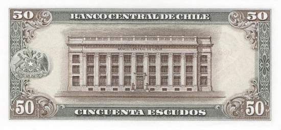 50 Escudso Chile p140b-1